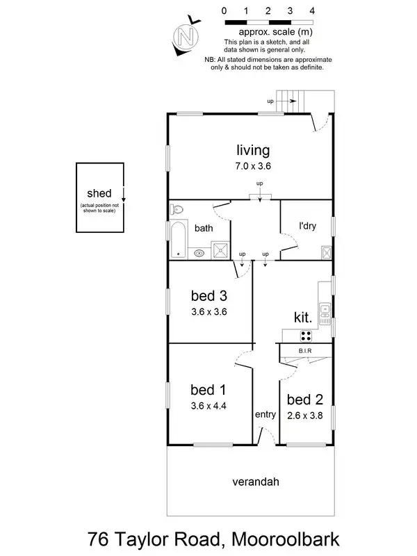 Floorplan of Homely house listing, 76 Taylor Road, Mooroolbark VIC 3138