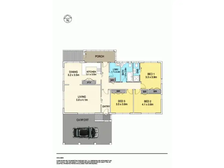 Floorplan of Homely house listing, 1219 Doveton Street North, Invermay Park VIC 3350