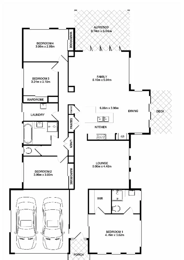 Floorplan of Homely house listing, 27 Furlong Drive, Currans Hill NSW 2567