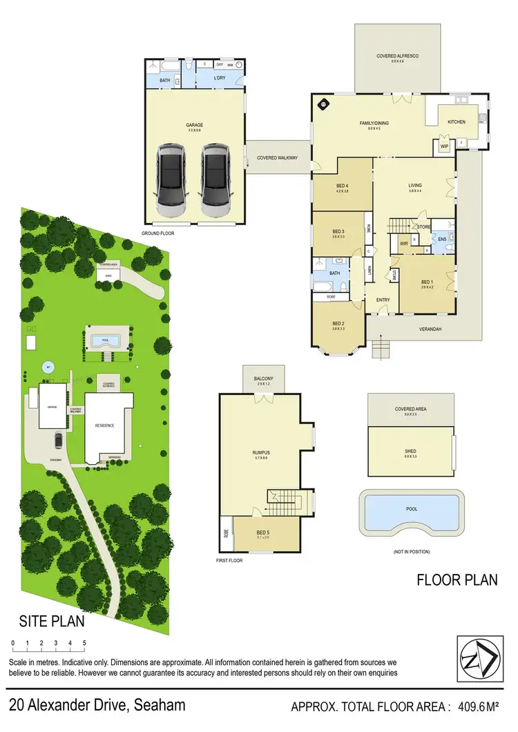 Floorplan of Homely house listing, 20 Alexander Drive, Seaham NSW 2324
