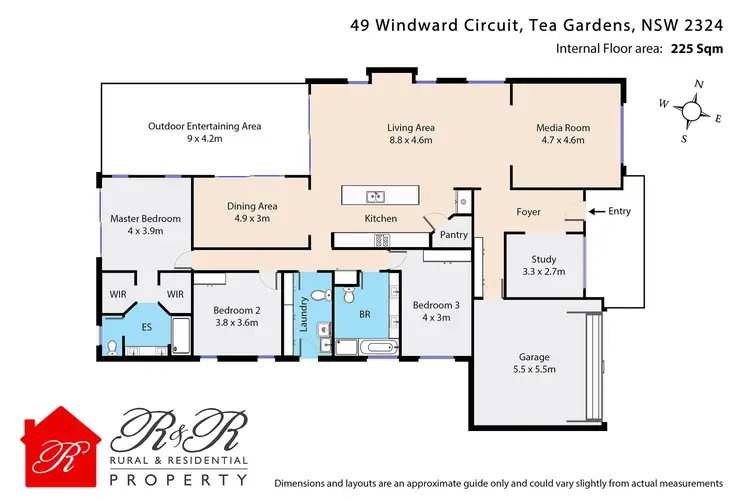 Floorplan of Homely house listing, 49 Windward Circuit, Tea Gardens NSW 2324