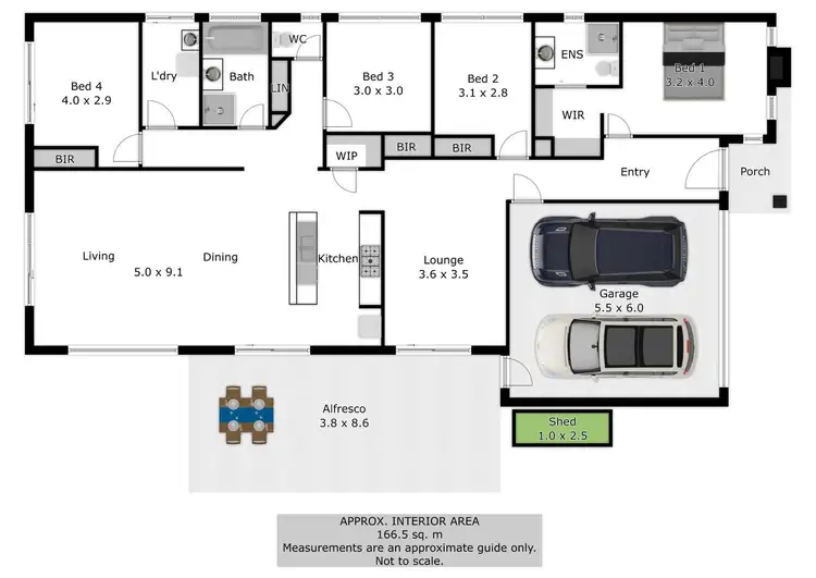 Floorplan of Homely house listing, 7 Gurney Crescent, Wodonga VIC 3690