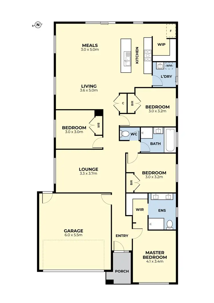 Floorplan of Homely house listing, 19 Easy Street, Diggers Rest VIC 3427