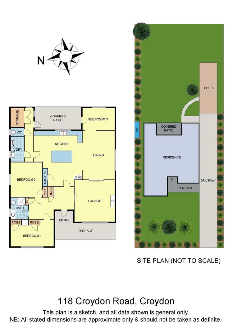Floorplan of Homely house listing, 118 Croydon Road, Croydon VIC 3136