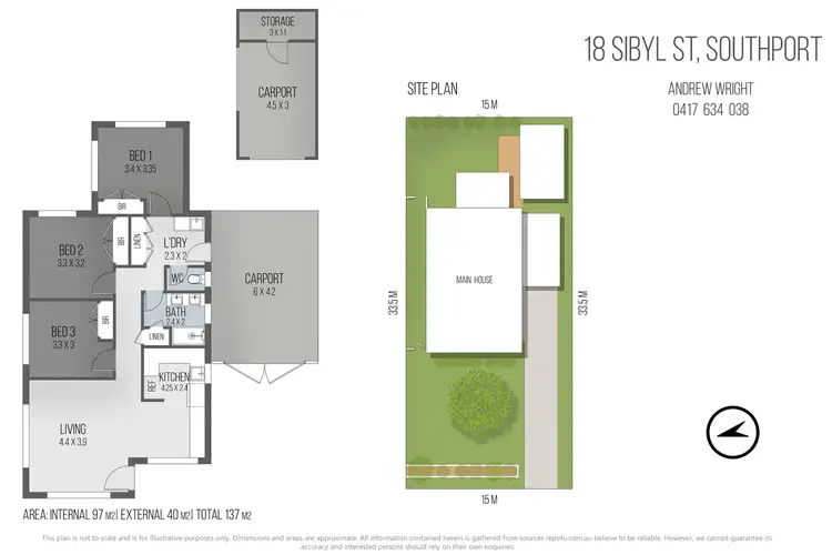 Floorplan of Homely house listing, 18 Sibyl Street, Southport QLD 4215