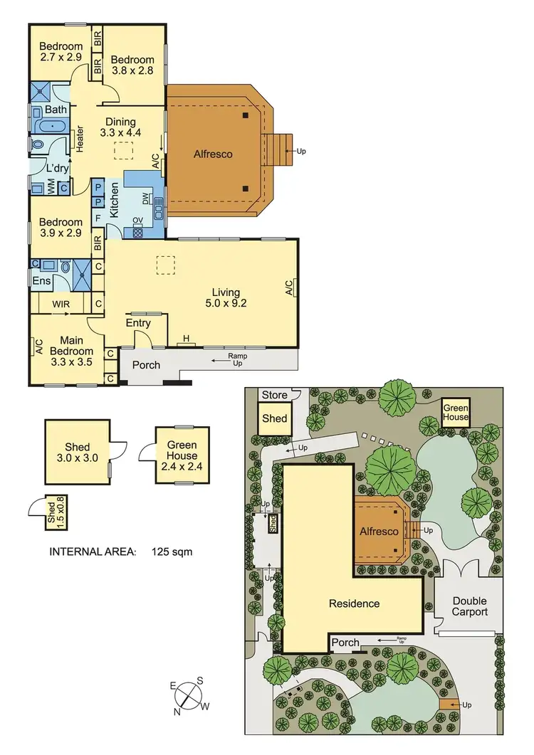 Floorplan of Homely house listing, 4 Northam Road, Wantirna VIC 3152