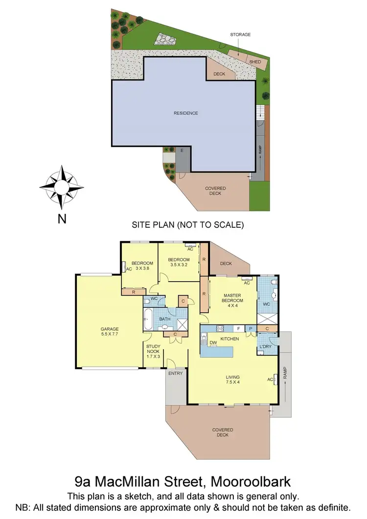 Floorplan of Homely house listing, 9a MacMillan Street, Mooroolbark VIC 3138