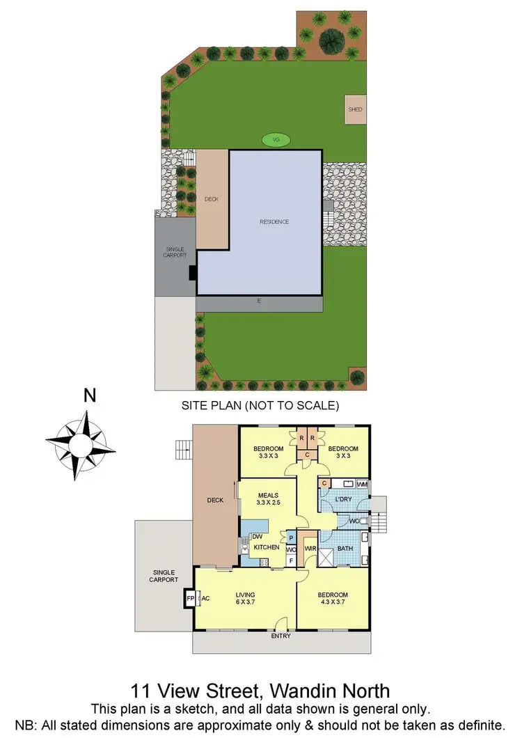 Floorplan of Homely house listing, 11 View Street, Wandin North VIC 3139