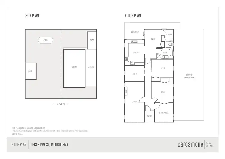 Floorplan of Homely house listing, 11-13 Howe Street, Mooroopna VIC 3629