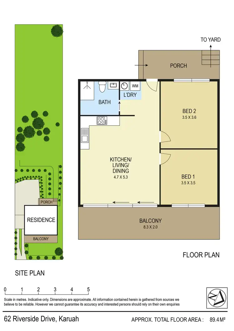 Floorplan of Homely house listing, 62 Riverside Drive, Karuah NSW 2324
