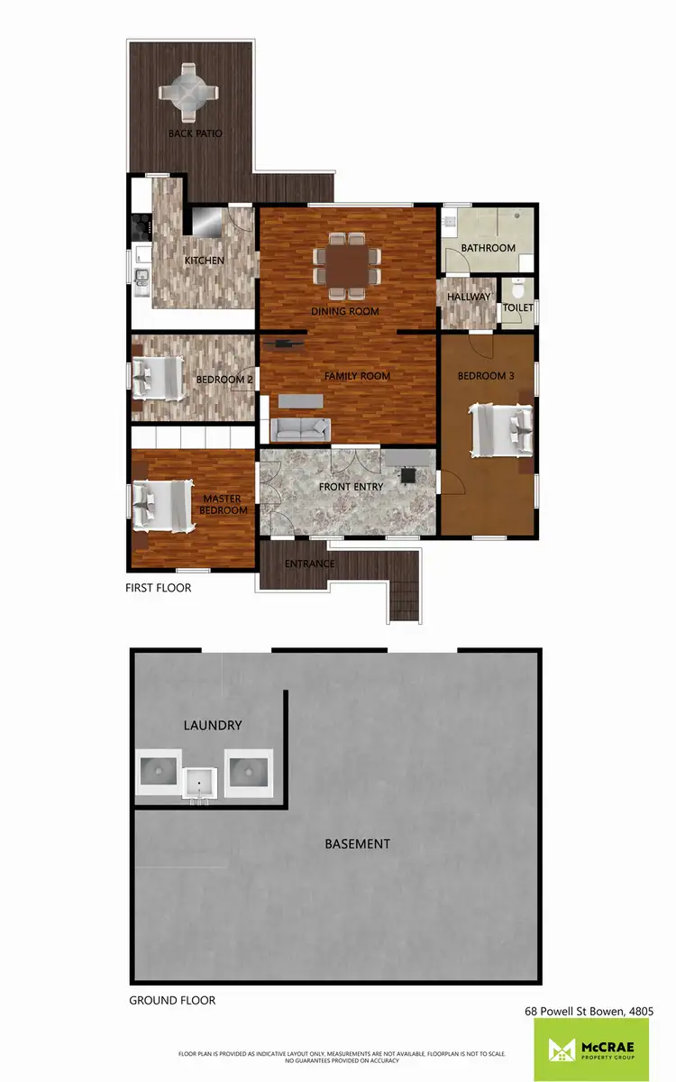 Floorplan of Homely house listing, 68 Powell Street, Bowen QLD 4805