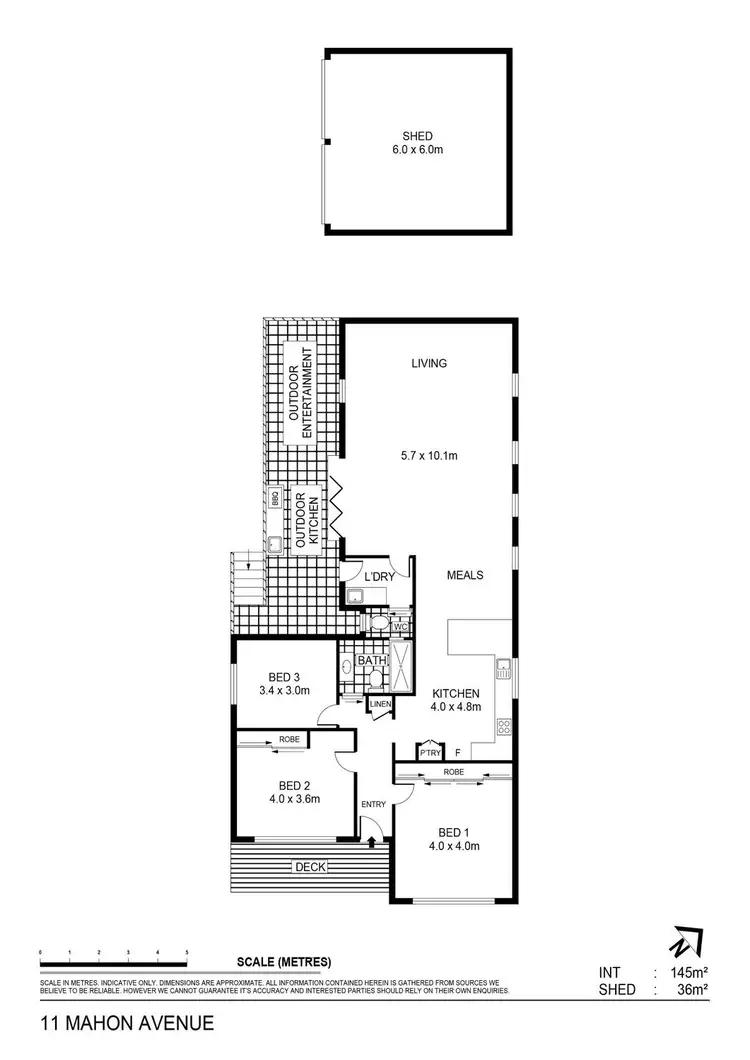 Floorplan of Homely house listing, 11 Mahon Avenue, Kennington VIC 3550