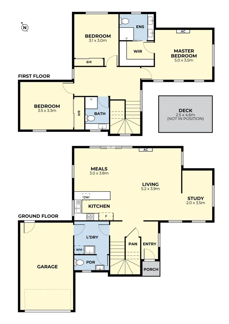 Floorplan of Homely townhouse listing, 66 Banchory Avenue, Hillside VIC 3037