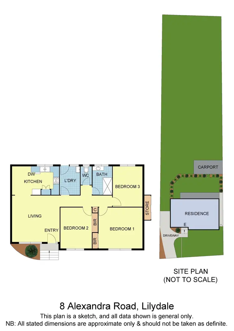Floorplan of Homely house listing, 8 Alexandra Road, Lilydale VIC 3140