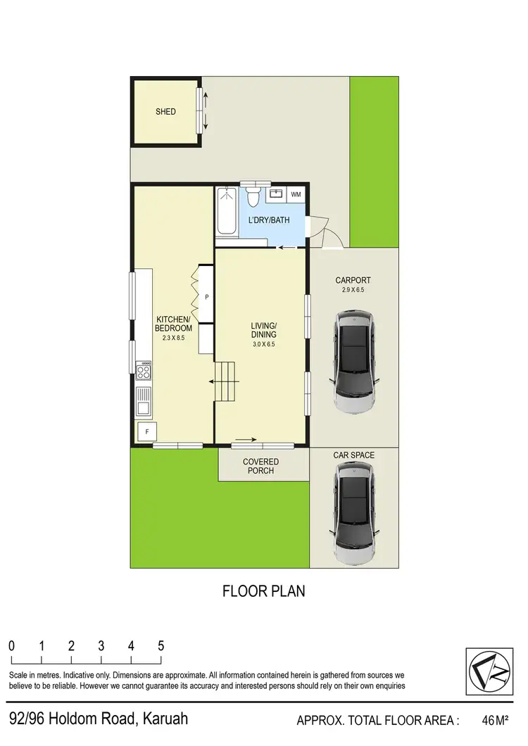 Floorplan of Homely retirement listing, 92/88-96 Holdom Road, Karuah NSW 2324