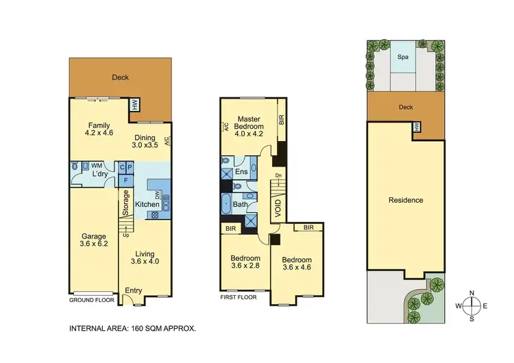 Floorplan of Homely townhouse listing, 35 Joelson Avenue, Scoresby VIC 3179