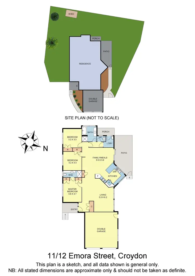 Floorplan of Homely house listing, 11/12 Emora Street, Croydon VIC 3136