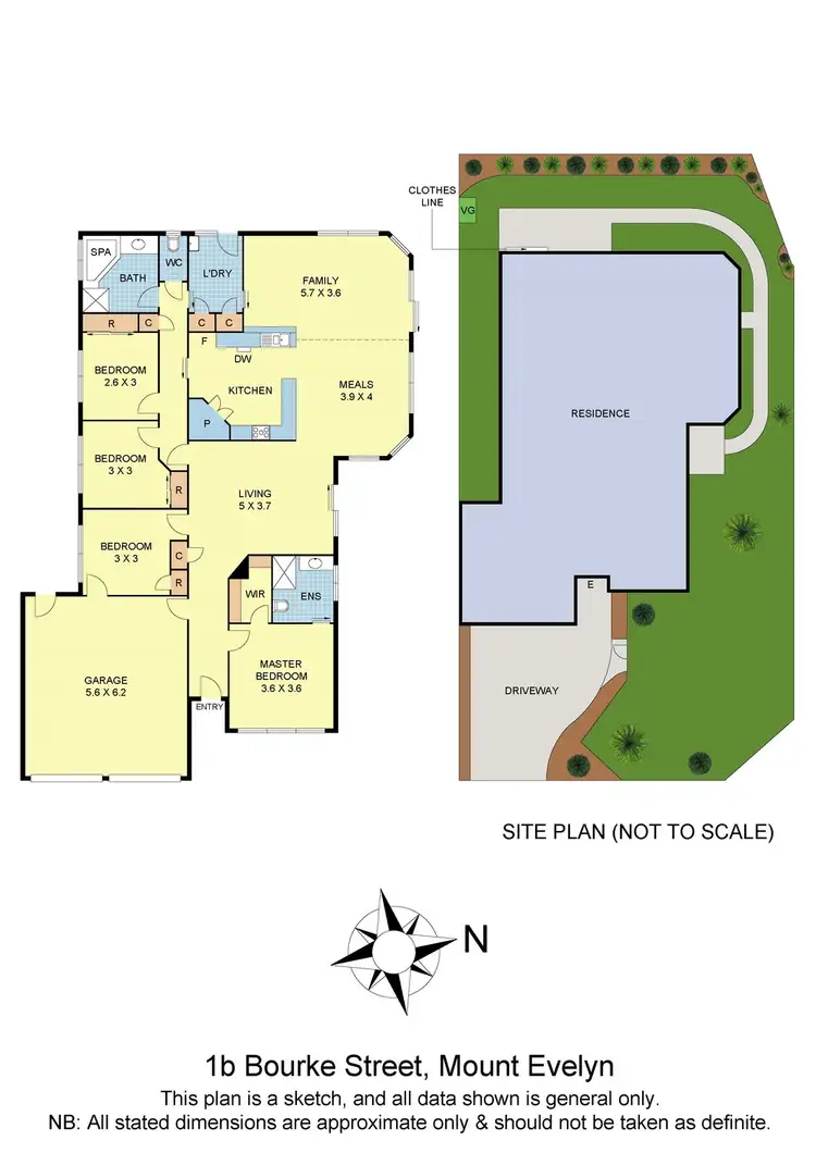 Floorplan of Homely house listing, 1b Bourke Street, Mount Evelyn VIC 3796
