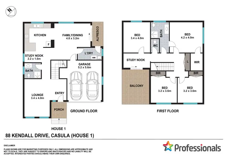 Floorplan of Homely house listing, 88 Kendall Drive, Casula NSW 2170