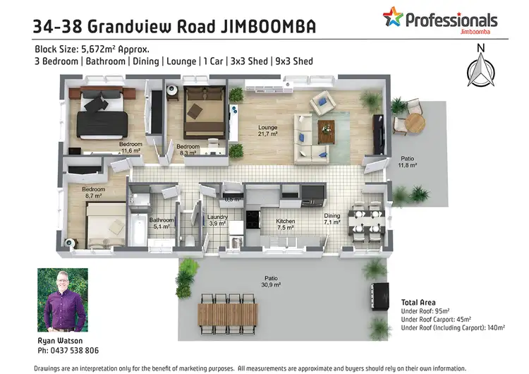 Floorplan of Homely house listing, 34-38 Grandview Road, Jimboomba QLD 4280