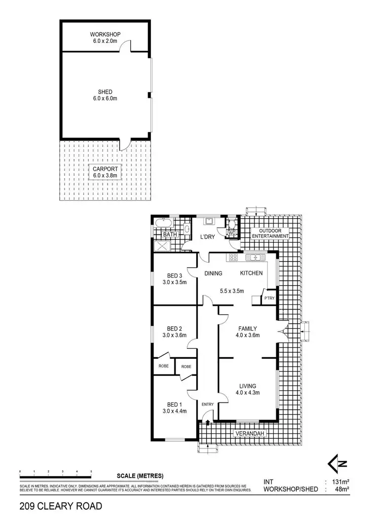 Floorplan of Homely rural property listing, 290 Cleary Road, Leichardt VIC 3516