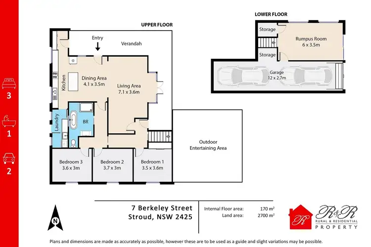 Floorplan of Homely house listing, 7 Berkeley Street, Stroud NSW 2425