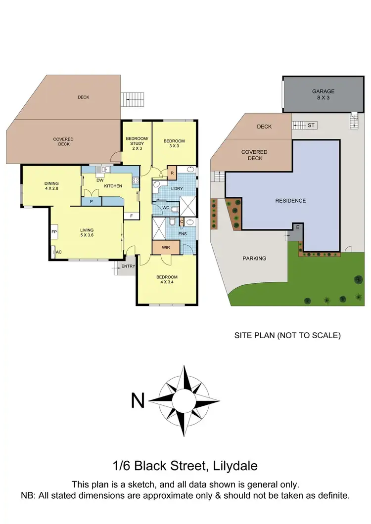 Floorplan of Homely house listing, 1/6 Black Street, Lilydale VIC 3140