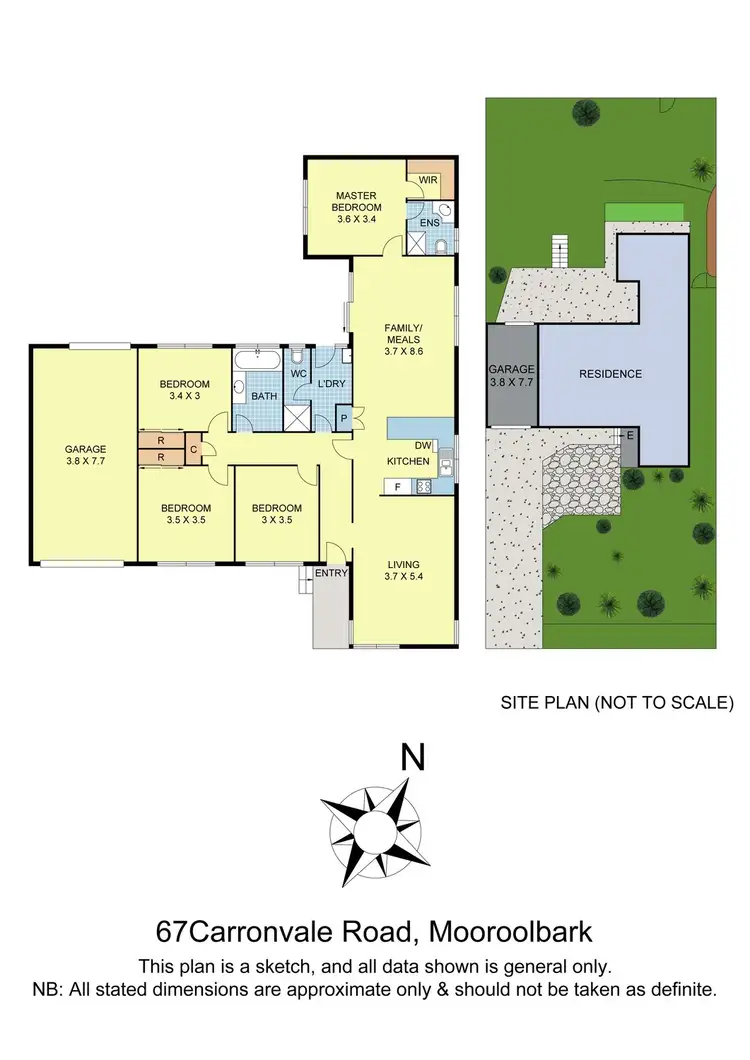 Floorplan of Homely house listing, 67 Carronvale Road, Mooroolbark VIC 3138