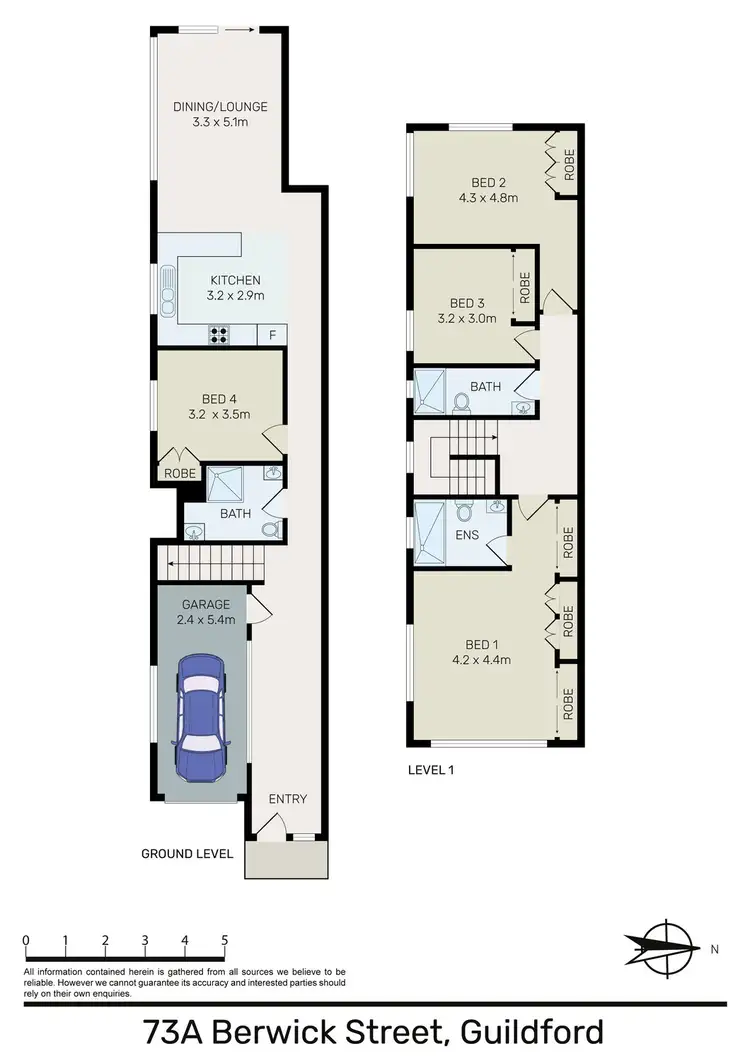 Floorplan of Homely house listing, 73A Berwick Street, Guildford NSW 2161
