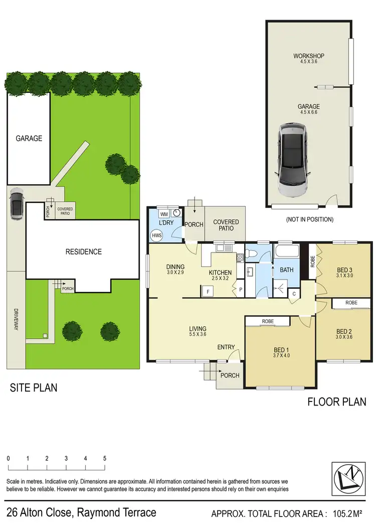 Floorplan of Homely house listing, 26 Alton Close, Raymond Terrace NSW 2324