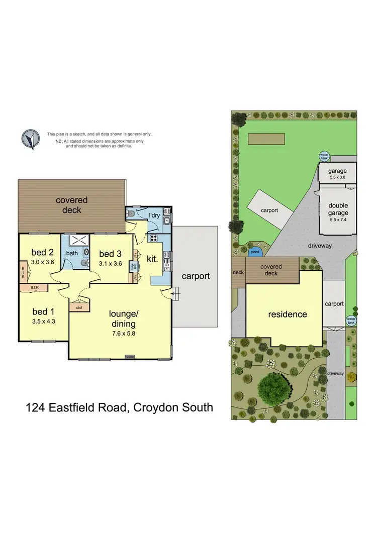 Floorplan of Homely house listing, 124 Eastfield Road, Croydon South VIC 3136