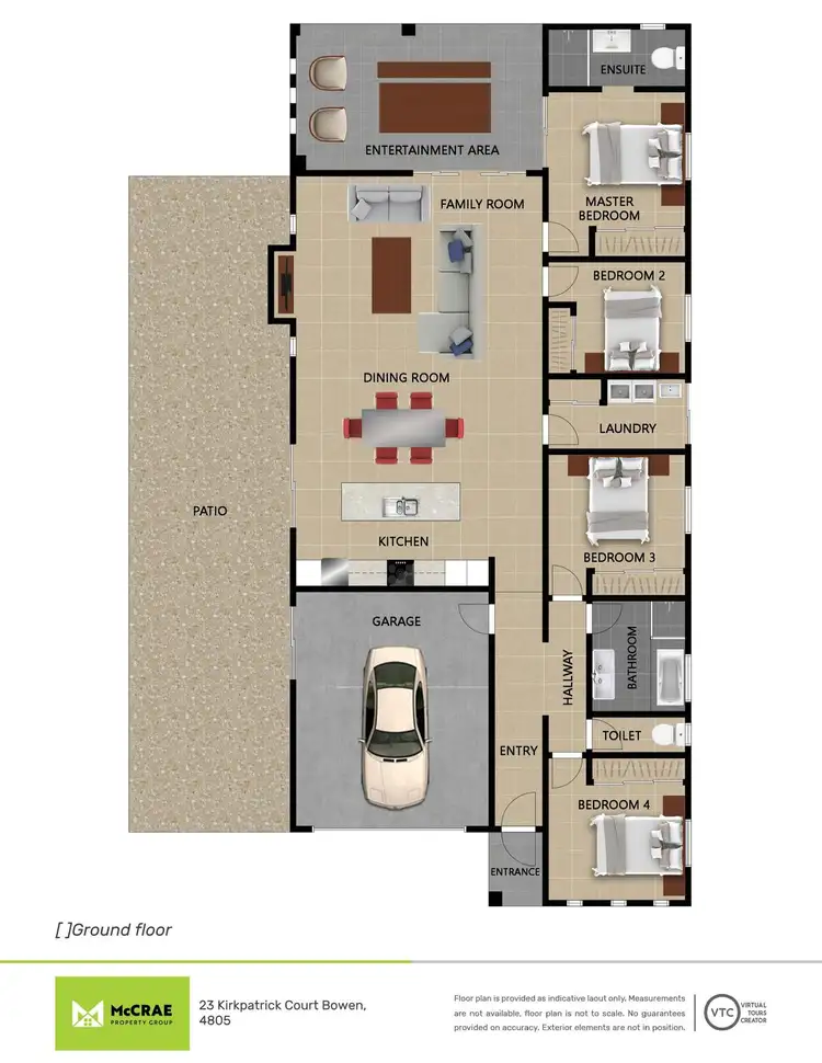 Floorplan of Homely house listing, 23 Kirkpatrick Court, Bowen QLD 4805
