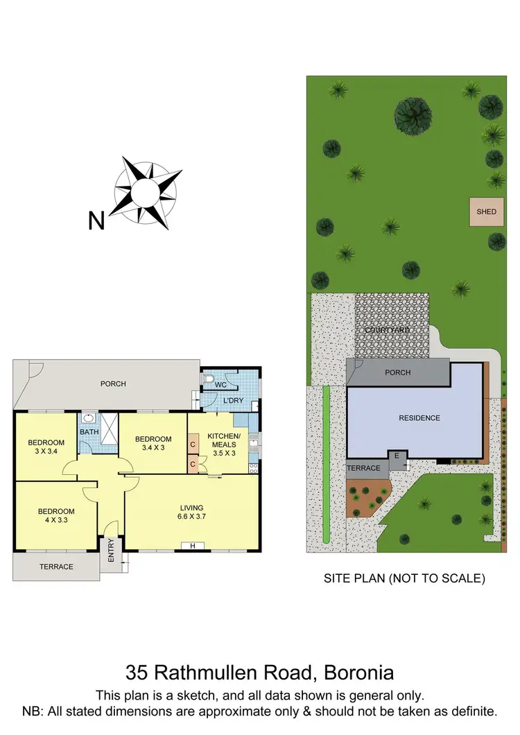 Floorplan of Homely house listing, 35 Rathmullen Road, Boronia VIC 3155