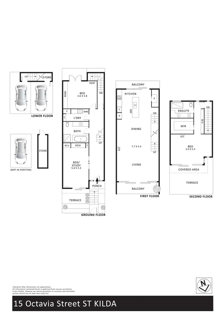 Floorplan of Homely house listing, 3/15-19 Octavia Street, St Kilda VIC 3182