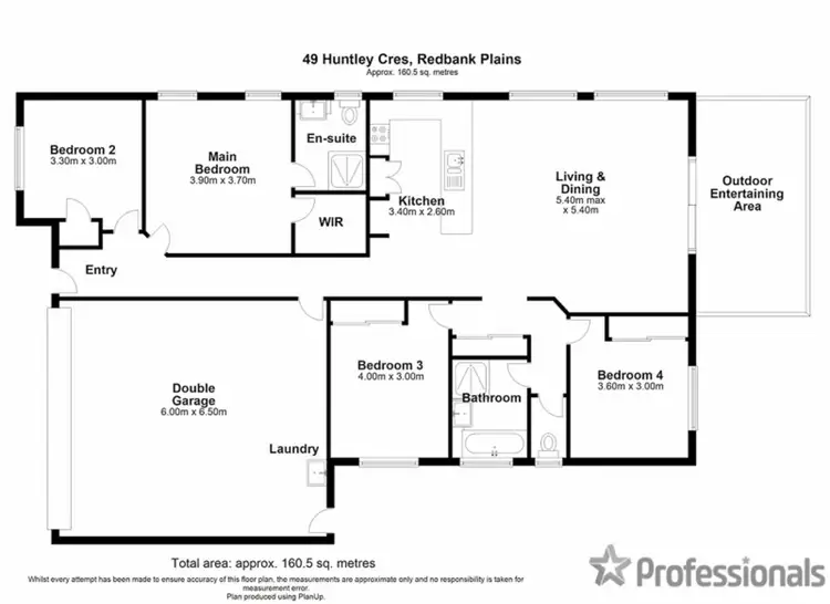 Floorplan of Homely house listing, 49 Huntley Crescent, Redbank Plains QLD 4301