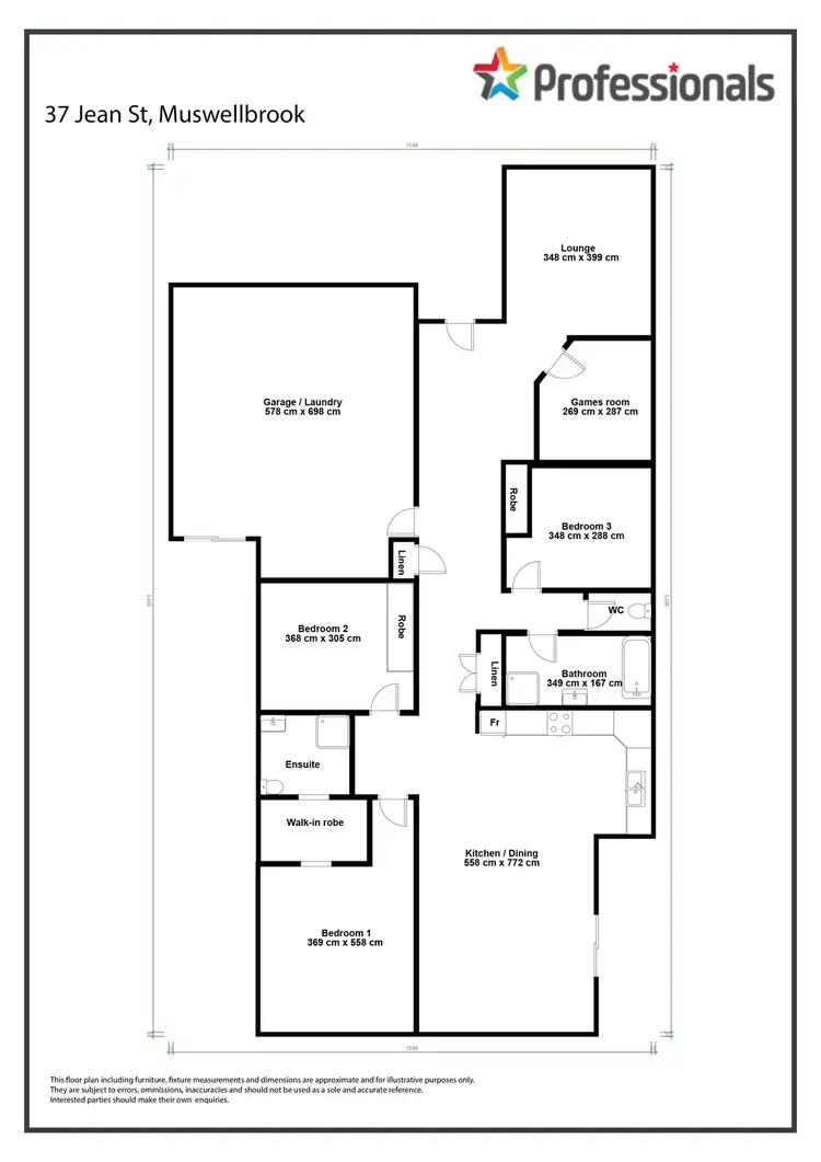 Floorplan of Homely house listing, 37 Jeans Street, Muswellbrook NSW 2333