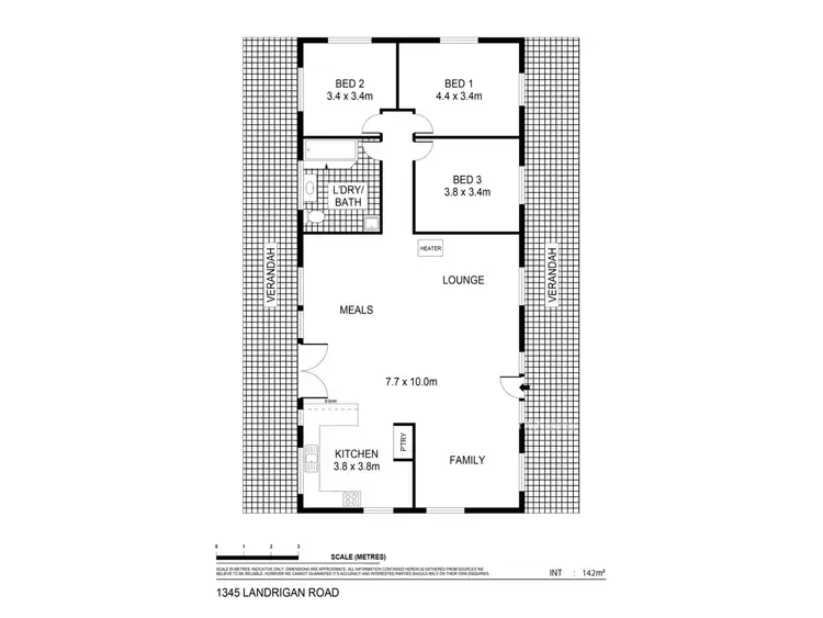 Floorplan of Homely house listing, 1345 Landrigan Road, Daisy Hill VIC 3465