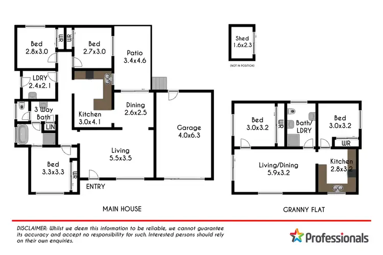 Floorplan of Homely house listing, 55 Swallow Drive, Erskine Park NSW 2759