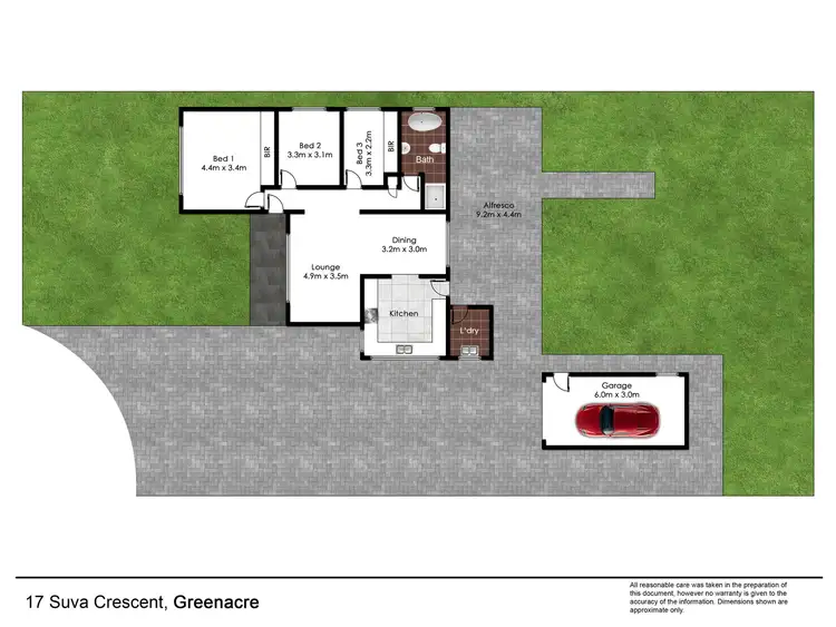 Floorplan of Homely house listing, 17 Suva Crescent, Greenacre NSW 2190