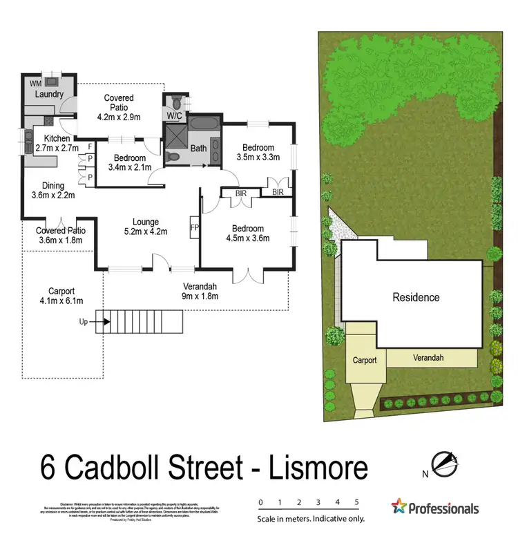 Floorplan of Homely house listing, 6 Cadboll Street, Lismore Heights NSW 2480