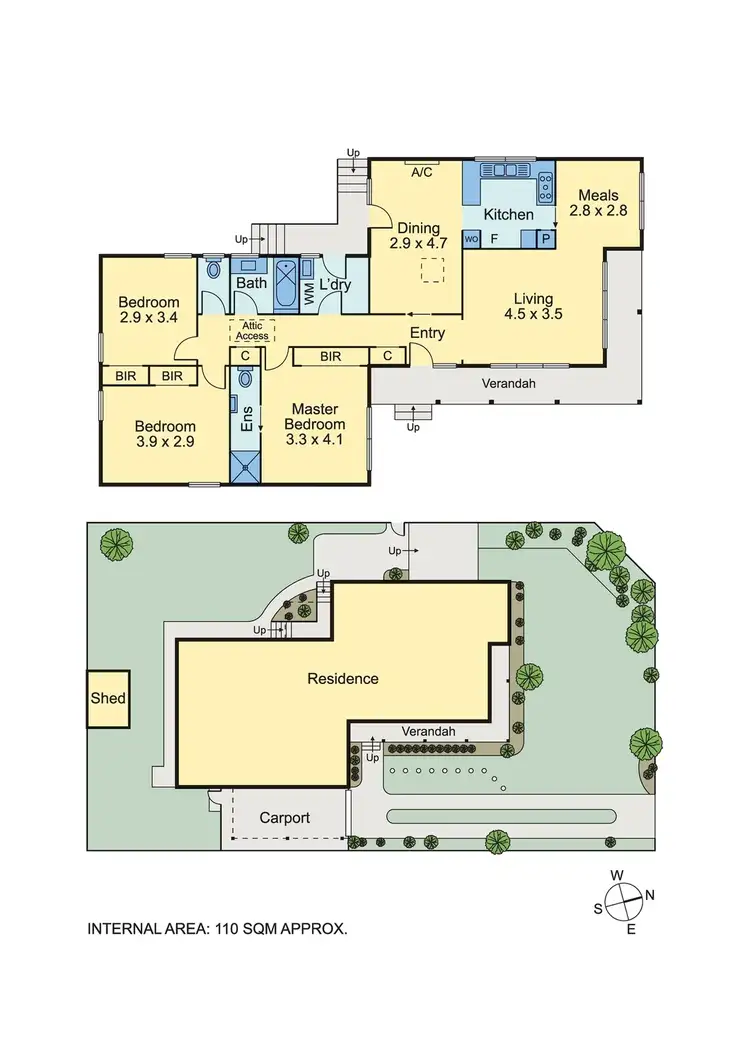 Floorplan of Homely house listing, 51 Crestdale Road, Wantirna VIC 3152