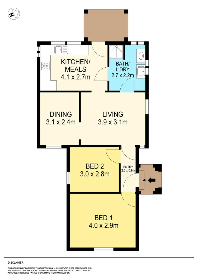 Floorplan of Homely house listing, 34 Anderson Street, Ballarat Central VIC 3350