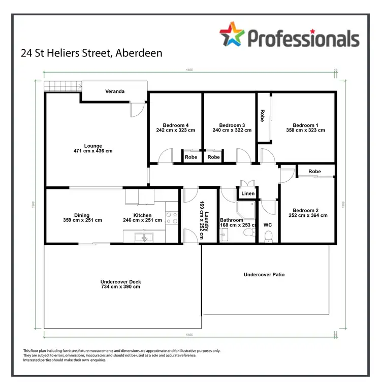 Floorplan of Homely house listing, 24 St. Heliers Street, Aberdeen NSW 2336