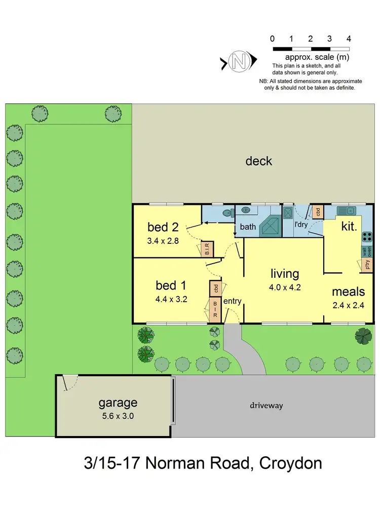 Floorplan of Homely unit listing, 3/15-17 Norman Road, Croydon VIC 3136