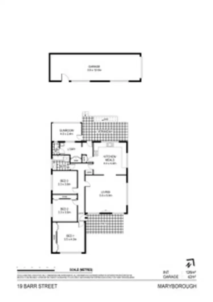 Floorplan of Homely house listing, 19 Barr Street, Maryborough VIC 3465