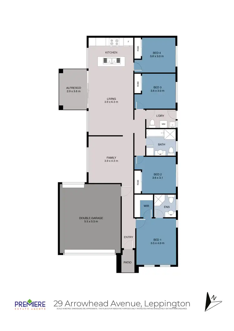 Floorplan of Homely house listing, 29 Arrowhead Avenue, Leppington NSW 2179