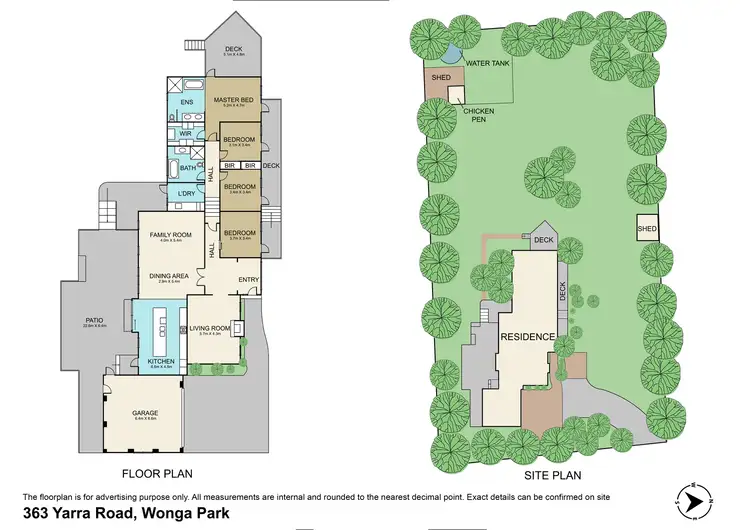 Floorplan of Homely house listing, 363 Yarra Road, Wonga Park VIC 3115