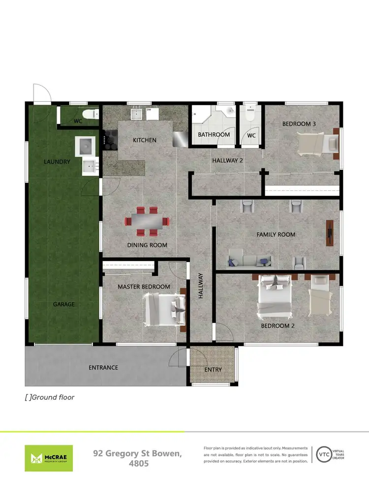 Floorplan of Homely house listing, 92 Gregory Street, Bowen QLD 4805