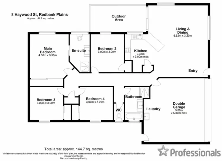 Floorplan of Homely house listing, 8 Haywood Street, Redbank Plains QLD 4301