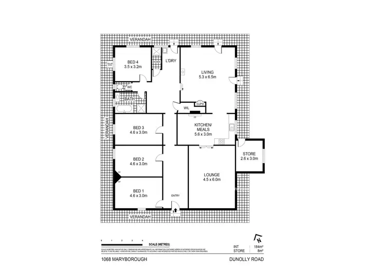 Floorplan of Homely house listing, 1068 Maryborough - Dunolly Road, Bet Bet VIC 3472